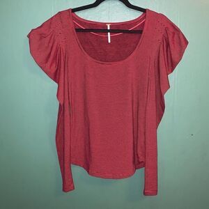 Free People Striped Long Sleeve Small